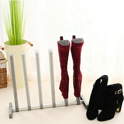 3 Pairs Boot Rack Shoe Storage Organizer Footwear Holder Stand Dryer Shelf Tool