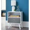 Fabulous Malmo Bedside Cabinet With a Small Shelf to Place Books or Magazines.