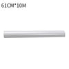 10M Plain Gloss White Vinyl Film Wrap Sticky Back Kitchen Cupboard Door Covering