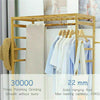 Mobile Clothes Rail Garment Dress Hanging Display Stand Shoe Rack Storage Shelf