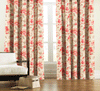 CLEARANCE Bouquet Floral Design Lined Pair Of Curtains - 3 Colours -Free Postage
