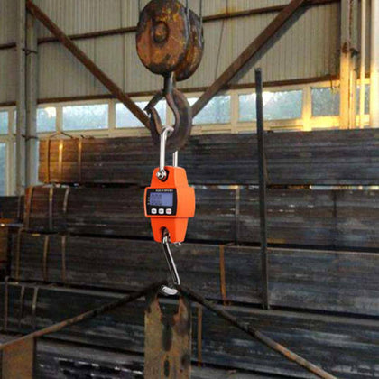 300kg/600lb Heavy Duty Digital Crane Scale Weighing Luggage with Mini Hook