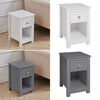 Modern Bedside Table Night Stand Cabinet Storage Drawer Bedroom Home Furniture