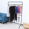 Clothes Rail Hanging Coat Stand Rack Shelf Storage Wardrobe Organizer Home Shop