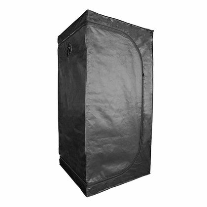 NEW 90X50X160CM Grow Tent Bud Dark Green Room Hydroponics Box Mylar Silver