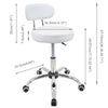 Salon Saddle Stool Swivel Hairdress Beauty Chair Hydraulic Lift Adjustable Seat