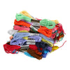 120X Skeins Coloured Embroidery Thread Cotton Cross Stitch Braiding Craft Sewing
