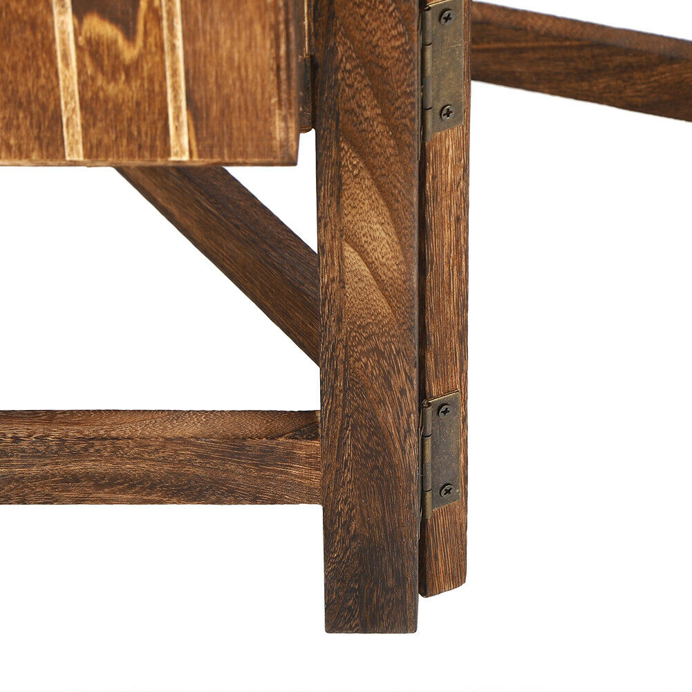 Retro Creative Wooden Plant Flower Pot Display Stand Shelf Storage Rack Holder