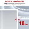LED Bathroom Mirror Cabinet With Bluetooth Socket Demister 3 Color Light 600x630