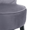 Velvet/Linen Dressing Table Stool Vanity Chair Bedroom Makeup Stool Seat Back
