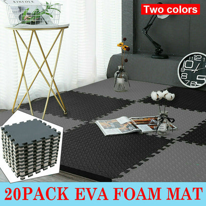 Large Soft Foam EVA Kids Floor Mat Jigsaw Tiles Interlocking Garden Play Mats