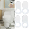 O/U/Square Shape Design WC Toilet Seat Soft Close Top Fix Quick Release Hinge UK