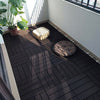 11x Composite Decking Boards WPC Garden Interlocking Tiles Balcony Patio Floor
