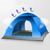 Pop Up Tent Automatic 3-4 Man Person Family Tent Camping Festival Shelter Beach.