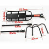 50kg Max Alloy Rear Bicycle Pannier Rack Carrier Bag Luggage Cycle Mountain Bike