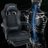 Executive Gaming Chair Office Ergonomic Computer Desk Swivel Massage Recliner