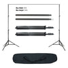 10Ft Heavy Duty Adjustable Photography Background Support Stand Kits + Carry Bag
