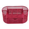 Pencil Tray Mesh Pen Holder Stationery Container Storage Desk Tidy Organiser