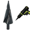 15 Step HSS Cobalt Step Drills Nitrogen Spiral For Metal Cone Drill Bit 4-32MM