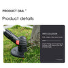 Electric Cordless Grass Trimmer Garden Weed Strimmer Cutter Rechargeable Tool UK
