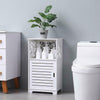 Waterproof White PVC Bathroom Cabinet Shelf Bathroom Storage Unit New