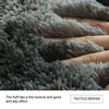 Fluffy Rugs Anti-Slip SHAGGY RUG Soft Furry Carpet Mat Living Room Floor Bedroom