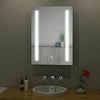 LED Bathroom Mirror Light Illuminated Demister Pad Touch Control Wall Mount IP44