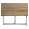 Folding Computer Desk Wooden Foldable Study Table Laptop PC Table Home Office