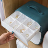 3 Tier Drawer Storage Box Portable Underwear Bra Socks Tidy Divider Jewelry Case
