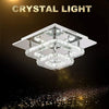 Lampshade Ceiling Chandelier Modern Ceiling Light in Crystal Chandelier