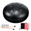 Steel Tongue Drum Handpan Hand Drums Major 8 Notes Tankdrum + Mallets UK ϟ