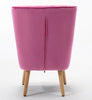 Velvet Accent Cocktail Sofa Armchair Bedroom Lounge Tub Chair Upholstered