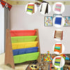 Wooden Bookcase Kids Book Shelf Rack Storage Bookshelf Tidy Organizer Toy Box UK