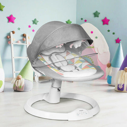 Baby Electric Rocker Toddler Automatic bouncer Newborn Rocking Chair Adjustable