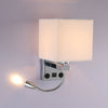 LED USB Wall Light Sconce Indoor Bedroom Bedside Living Room Night Reading Lamp