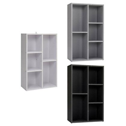 Wooden Bookcase Cabinet 3 5 7 Cube Storage Display Book Shelf Shelving Stand