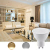 NEW 5W GU10 LED SPOTLIGHT WARM WHITE & COOL WHITE SPOTLIGHT BULBS ENERGY SAVING