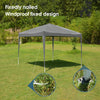 2mx2m Heavy Duty Pop-up Gazebo Waterproof Adjustable Folding Canopy Instant Tent