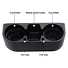 Universal Dual Car Seat Cup Holder Van Storage Drink Bottles Mug Mount Stand UK