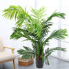 4FT Artificial Palm Tree Garden Patio Exotic Topiary Potted Plant Home Office