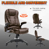 Reclining Faux Leather Office Swivel Computer Massage Chair Remote