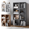 2, 3, 4 Tier Wooden Bookcase Shelving Display Shelves Storage Unit Wood Shelf