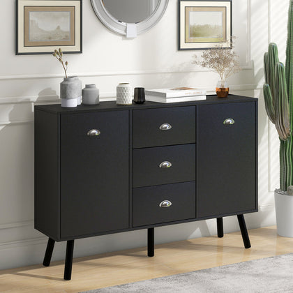 MDF Sideboard Cabinet Cupboard Unit Storage Cabinet Buffet Organiser Furniture