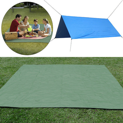 Waterproof Camping Tent Tarp Shelter Hammock Rain Fly Cover Folding Lightweight