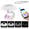 Dimmable 36/60W RGB LED Ceiling Light Bluetooth Music Speaker Lamp APP Control