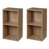 2, 3, 4 Tier Wooden Bookcase Shelving Display Shelves Storage Unit Wood Shelf