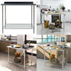 High Quality Kitchen Table Worktop Work Bench Catering Backplash Stainless Steel