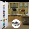 Pull Out Kitchen Basket Larder Storage Cupboard Food Organizer Soft Close Chrome