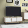 Alford Living Room White TV Unit Sideboard Lamp Coffee Table Desk
