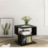 Square 2 Tier Coffee End Table Side TV Sofa Stand Living Room Office Furniture
